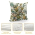 thumbnail image 4 of COMIO Pineapple Throw Pillow Covers Pillow Cover with Zipper Throw Pillow Cases Double Sided Plush Pillow Covers Decorative Throw Pillows Covers for Couch Living Room Bedroom, 4 of 5