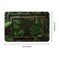 thumbnail image 3 of Goofa 16"x24" Inches Framed Greenery Wall Art Doormats for Outdoor Entrance - Non-Slip Welcome Mat, Heavy Duty Door Mats Outdoor, Spring Doormat, 3 of 9