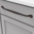 thumbnail image 4 of Hickory Hardware P2994-RI-5B 12 in. CC Refined Rustic Cabinet Pull, Rustic Iron - Pack of 5, 4 of 5