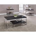 thumbnail image 5 of Steve Silver Table Basse Lucia en Cappuccino et Métal Chromé, 5 of 5