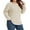 #Apricot, variant on TEMOFON Eyelet Blouses for Women Plus Size Tops Button Design Crewneck Long Sleeve 2025 Fall Casual Shirt