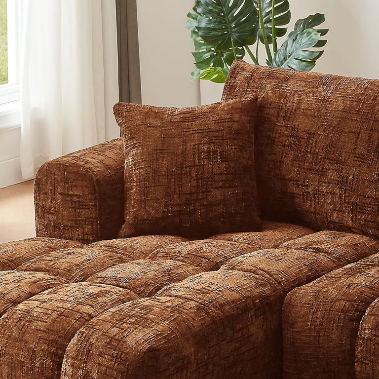 108 Inch Oversized Cloud Modular Sectional Sofa with Left Facing