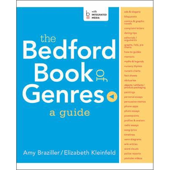 Pre-Owned The Bedford Book of Genres: A Guide (Paperback) 145765413X 9781457654138
