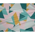 thumbnail image 5 of oneOone Polyester Spandex Light Pink Fabric Geometric Fabric For Sewing Printed Craft Fabric By The Yard 56 Inch Wide-C1, 5 of 5