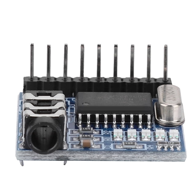 Decodificador de audio, A120 MT8870 DTMF Módulo Decodificador de Voz Teléfono DecodíFigo de Audio Decodífico de Voz