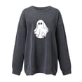 thumbnail image 2 of Hoodies for Teen Girls Aesthetic Halloween Shirts For Women Vintage Long Sleeve Graphic Tee Tops Ladies Fall Casual Sweater Tunics Camisas de Mujer Elegantes de Moda, 2 of 5
