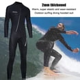 thumbnail image 2 of Ropa de piel de buceo de neopreno de manga larga con accesorios elásticos para exteriores con cremallera JShteea El nuevo, 2 of 9