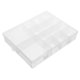 thumbnail image 5 of NUOLUX Organizador De Plástico Transparente Con Tapa Ideal Para Almacenar Joyería Y Suministros, 5 of 8