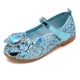 thumbnail image 1 of Zapatos informales de Disney para niñas, nuevos zapatos de primavera para niños, zapatos planos para niñas, zapatos de princesa elsa, zapatos de cuero con lazo, 31-Insole19 CM Gao Jinjia LED, 1 of 2