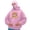 Pink, variant on Stralyhd Zipper Masked Hoodies Pet Holder Oversized Sweatshirts with Large Pocket Sharpa Warm Pet Carrier Hoodie Hooded Pet Carrier Pullover Pink M