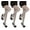 Silver Grey, variant on Womens Pantyhose - Tights For Women - Plus Size Control Top Pantyhose, Ladies Tights, Regular and Plus Sizes (3 Pack)