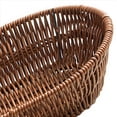 thumbnail image 4 of 2X Cesta de Mimbre para Pan, Bandejas de Mesa para Servir Alimentos, Cesta de Almacenamiento Tejida A Mano para Frutas en el Hogar, Restaurante y Panadería B, 4 of 5