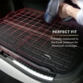 thumbnail image 3 of Convient aux 2020-2023 Tesla Y 3D Mats Cargo Area Liner M1TL0171309 MAXpider; Ajustement Direct; Bord Surélevé; Noir; Caoutchouc Thermoplastique à Texture Fibre de Carbone; Antidérapant; Surface de Cargo Arrière, 3 of 12