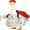 C, variant on Nkmbld Holiday Goose Clothes Set for Halloween Fall Christmas Patio Lawn Yard Decor Thanksgiving Costume for Statue Patio Lawn Garden Decoration
