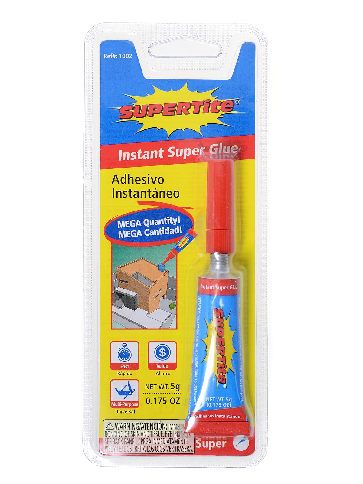 Instant Super Glue 5 g, each (pack of 6)
