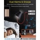 thumbnail image 3 of Alarm Clock for Bedroom/office,Digital Clock with Bluetooth Speaker,Small Alarm Clock for Heavy Sleepers Adults/Teens with Dual Alarms,Mirror Led Display,Hands-Free Calling, 3 of 5