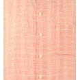 thumbnail image 3 of Tommy Bahama Men's Ventana Plaid Linen Long Sleeve Button-Down Shirt DCrl XX-Large Dark Coral, 3 of 3
