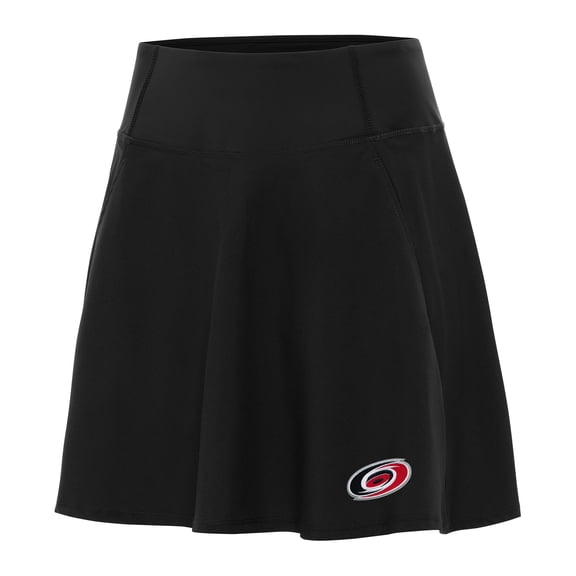 Women's Antigua Black Carolina Hurricanes Chip Skort