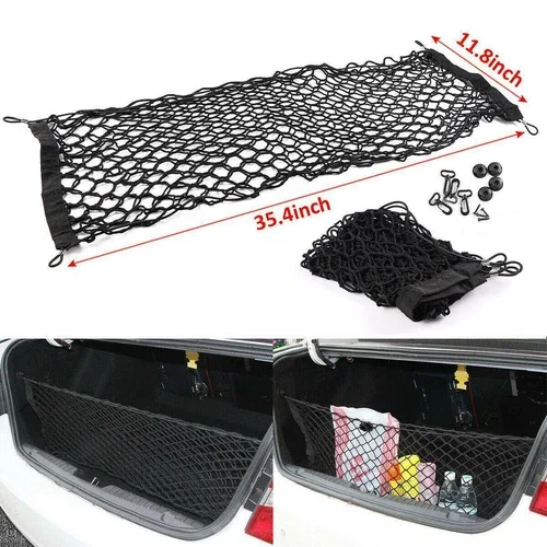 Car Accessories Envelope Style Trunk Cargo Net Storage Organizer Universal Us