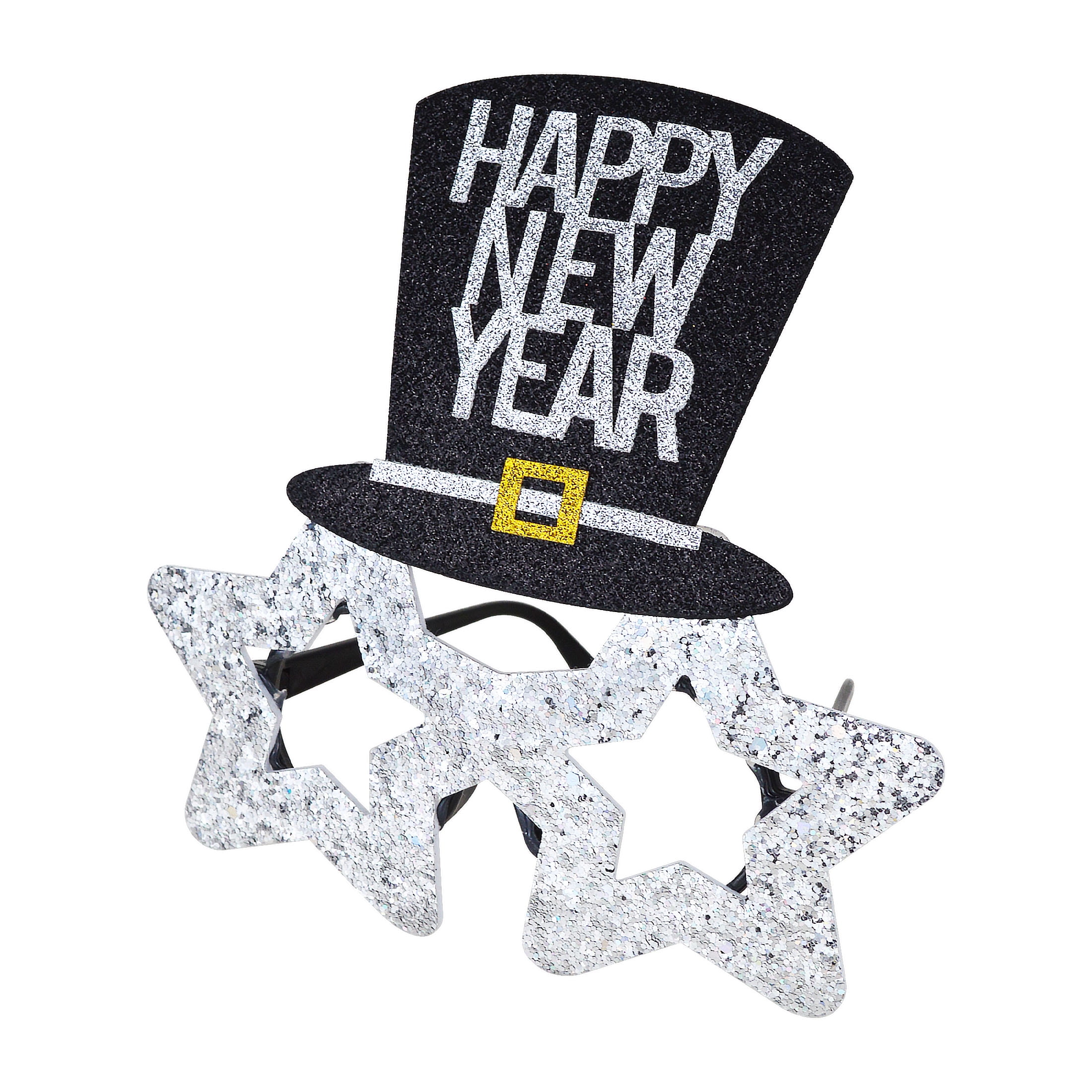New Year Silver Hat Shaped Headband Boppers, 1 Piece, Festive Decorations, Party Glasses, Way to Celebrate Style, Adult