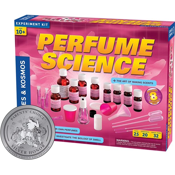 Thames Kosmos Perfume Science Kit 20 Experiments With Fragrances Chemistry 32 Page Color Lab