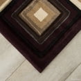 thumbnail image 4 of Allstar Burgundy Squares Modern Geometric Area Rug (5' 2" x 7' 2"), 4 of 7