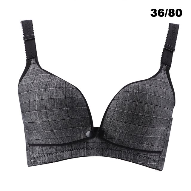 Ropa interior para mujeres embarazadas, sujetador de lactancia inalámbrico de algodón, sujetador de lactancia, sujetador antiflacidez, parte superior de la línea