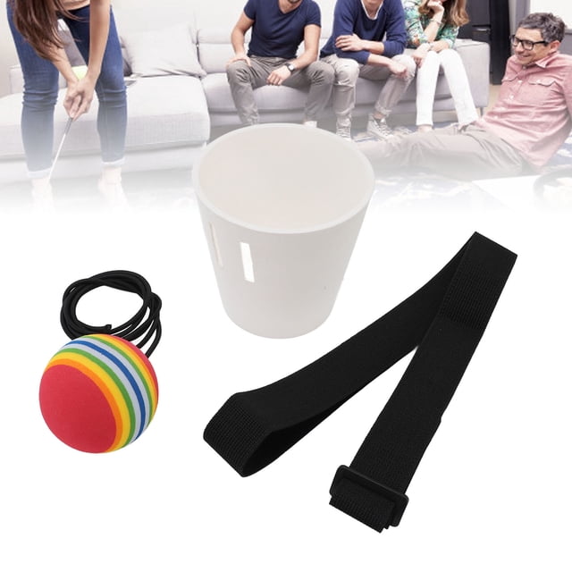 Swing Away Party Game, Swing Ball Party Toy Fácil De Montar Plástico PU Diversión Ligero Para Interiores