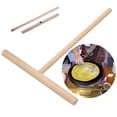 thumbnail image 2 of Wooden Rake Round Batter Pancake Crepe Spreader Kitchen Tool Kit Diy, 2 of 4