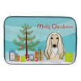thumbnail image 1 of Carolines Treasures BB1616DDM Christmas Tree & Afghan Hound Dish Drying Mat, 1 of 1