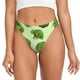 thumbnail image 1 of Balery Broccoli 3 Tangas de Algodón para Mujer con Estampado – Ropa Interior Sexy, Transpirable, G-string-X-Large, 1 of 6
