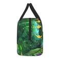 thumbnail image 3 of Lsque Pikmin Print Lunch Bag, Insulated Lunch Box, Small Leakproof Cooler Food Lunch Containers Reusable High Capacity Lunch Tote Bags for Work, Travel, Outdoor, 3 of 8