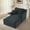 Dark Grey, variant on MAYEERTY Single Corduroy Chaise Lounge Sofa, Modern Couch with Spring Cushion for Apartment, 65*39*33"Dark Grey