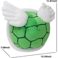 thumbnail image 1 of Angel Wings Turtle Backpack green Turtle Shell Backpack Cosplay Costume Accessories Props Soft Plush Cartoon Toy 11.4 inches, 1 of 7