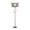 thumbnail image 2 of ORE International 62"H Silver Crystal Floor Lamp, 2 of 2