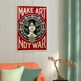 thumbnail image 4 of Shepard FAIREY Dit OBEY (1970) - Make Art Not War Print Photo Art Painting Canvas Poster Home Decorative Bedroom Modern Decor Posters Gifts 12x18inch(30x45cm), 4 of 6