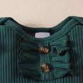 thumbnail image 6 of TOWED22 Baby Girl Christmas Outfit Long Sleeve Romper Cute Print Pants Headband 3pcs Fall Winter Clothes,9-12 M, 6 of 9