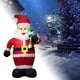 thumbnail image 4 of Papá Noel inflable CUTICAT con luces 120 cm Decoración de Navidad, 4 of 8
