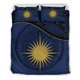 thumbnail image 2 of Juego de Funda Nórdica Isla Marshall - Escudo y Bandera Isla Marshall Azul Oscuro, 2 of 6