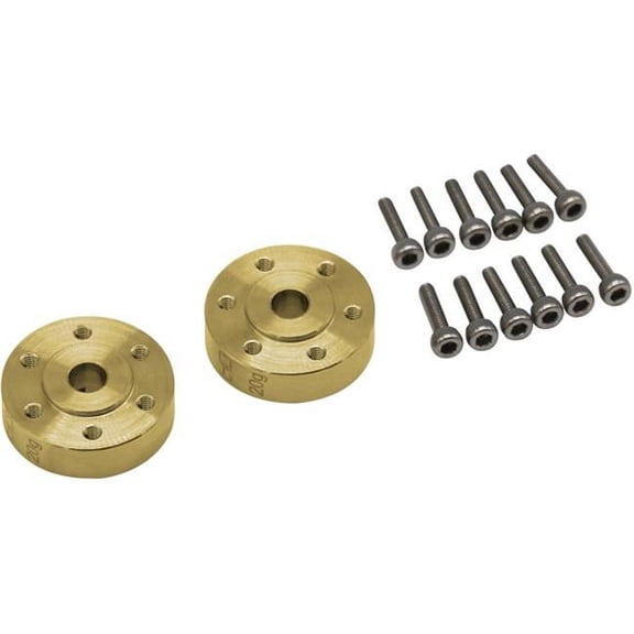 Hot Racing HRAEDR10PH Brass Enduro Beadlock with 20g Pin Drive Adaptor for Enduro