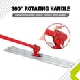 thumbnail image 3 of 46"/48" Magnesium Bull Float Concrete Tool with Bracket&4x Combinable Handles, Professional Cement Trowel Finishing Kit for Smoothing & Leveling Concrete Slabs, 3 of 7