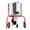 Orange, variant on 20 Inch Chicken Plucker Machine, 550W Efficient Commercial Chicken Plucker, Poultry Plucking with 106 Soft Fingers, Suitable for Chickens, Ducks, Pigeons and Other Poultry