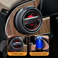 thumbnail image 2 of ABS Foldable Car Cup Holder for Air Conditioning Vents, Enhances Interior Quality, 2 of 8