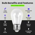 thumbnail image 4 of Bombilla LED Feit Electric BPS14/SU/LED no regulable 1,5 W 120 V, 4 of 8