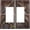 Vintage Rustic Farmhouse Brown Wooden Barn Door, variant on Vintage Rustic Farmhouse Brown Wooden Barn Door Outlet Covers 2 Gang Combin 1 Toggle/1 Duplex Light Switch Cover Decorative Gfci Wall Plate Electrical Receptacle Switch Plate Covers Bathroom