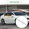 thumbnail image 3 of Unique Bargains Weatherstrip Window Seal for Honda Accord 2003-2007 Front Left & Right No.72450SDAA01/72410SDAA01 2pcs, 3 of 6