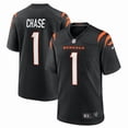 thumbnail image 1 of Youth Ja'Marr Chase Cincinnati Bengals NFL Player Game Team Jersey, 1 of 2