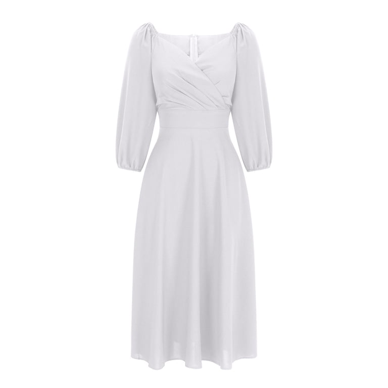 slim fit dress slacks Make It Your Own White Tiered Dress, X-Large - The Mint Julep Boutique