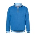thumbnail image 2 of J. America - New Men - IWPF - Relay Fleece Quarter-Zip Sweatshirt, 2 of 3