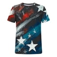thumbnail image 5 of Big & Tall Men's 4th of July Freedom T-Shirt - Relaxed Fit Crew Neck Short Sleeve, Patriotic American Graphic Tee for Casual Wear & Holiday Parties, 5 of 5